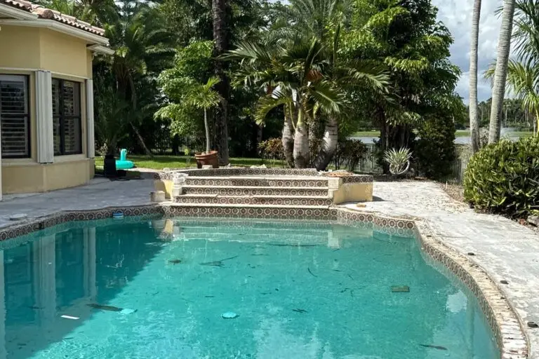 Client Pool Prior to Remodel